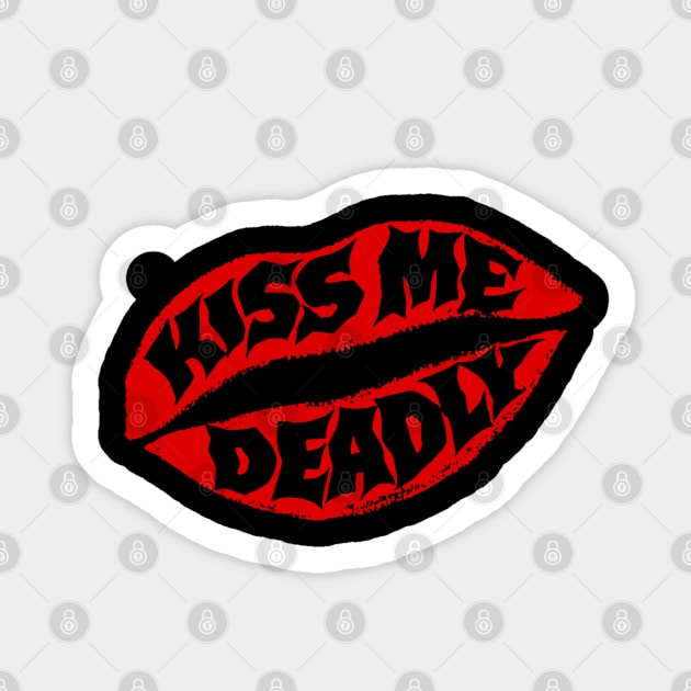 Kiss Me Deadly Sticker by TheUnseenPeril